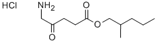 2-METHYL PENTYL AMINOLEVULINATE HYDROCHLORIDE Struktur