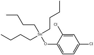 Tributyl(2,4-dichlorophenoxy)stannane Struktur