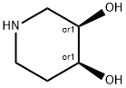 cis-3,4-piperidinediol(SALTDATA: HCl) Struktur