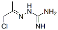 3-(2-chloro-1-methylethylidene)carbazamidine Struktur