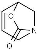 6-Oxa-1-azabicyclo[3.2.1]oct-3-en-7-one(9CI) Struktur