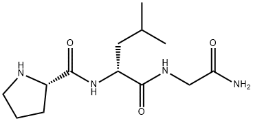 (D-LEU2)-MELANOCYTE-STIMULATING HORMONE-RELEASE INHIBITING FACTOR Struktur