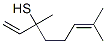 3,7-dimethylocta-1,6-diene-3-thiol Struktur