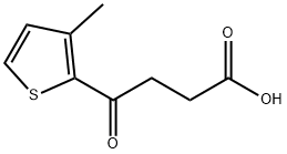 4-(3-METHYL-2-THIENYL)-4-OXOBUTYRIC ACID Struktur