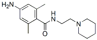 4-Amino-2,6-dimethyl-N-(2-piperidinoethyl)benzamide Struktur