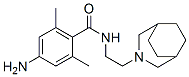 4-Amino-N-[2-[3-azabicyclo[3.2.2]non-3-yl]ethyl]-2,6-dimethylbenzamide Struktur