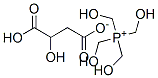 TETRAKIS(HYDROXYMETHYL)PHOSPHONIUMHYDROXYBUTANEDIOATE Struktur