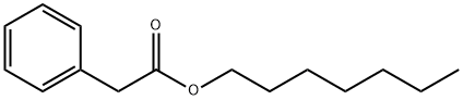 HEPTYL PHENYL ACETATE Struktur