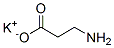 potassium beta-alaninate Struktur