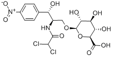 chloramphenicol glucuronide Struktur