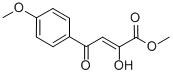 METHYL 4-(4-METHOXYPHENYL)-2,4-DIOXOBUTANOATE Struktur