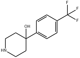 4-(4-TRIFLUOROMETHYL-PHENYL)-PIPERIDIN-4-OL Struktur