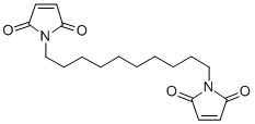 1,10-BIS(MALEIMIDE)DECANE Struktur