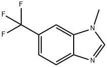 1H-Benzimidazole,1-methyl-6-(trifluoromethyl)-(9CI) Struktur