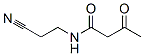 N-(2-cyanoethyl)-3-oxobutyramide Struktur