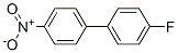 4-fluoro-4'-nitro-1,1'-biphenyl Struktur