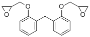 2,2'-[methylenebis(phenyleneoxymethylene)]bisoxirane Struktur