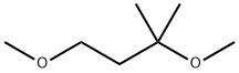 1,3-dimethoxy-3-methyl-butane Struktur