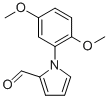 1-(2,5-DIMETHOXYPHENYL)-1H-PYRROLE-2-CARBOXALDEHYDE Struktur