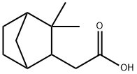 (3,3-dimethylbicyclo[2.2.1]hept-2-yl)acetic acid Struktur