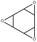 3,6,9-Trioxatetracyclo[6.1.0.02,4.05,7]nonane(9CI) Struktur