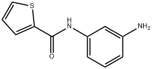 N-(3-aminophenyl)-2-thiophenecarboxamide(SALTDATA: FREE) Struktur