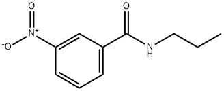 3-nitro-N-propylbenzamide Struktur