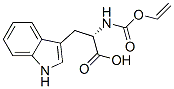 N-[(vinyloxy)carbonyl]-L-tryptophan Struktur