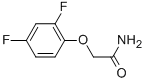 2-(2,4-difluorophenoxy)acetamide Struktur