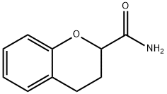 3,4-Dihydro-2H-1-benzopyran-2-carboxamide Struktur