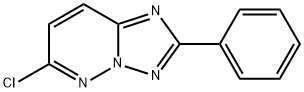 6-CHLORO-2-PHENYL-1,2,4-TRIAZOLO[1,5-B]PYRIDAZINE Struktur