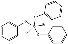 Dibromotriphenoxyphosphorane Struktur