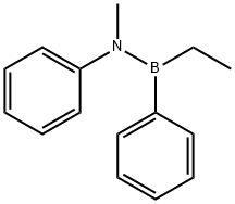 (N-Methyl-N-phenylamino)ethylphenylborane Struktur