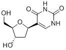 2'-DEOXYPSEUDOURIDINE Struktur