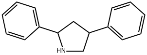 2,4-Diphenylpyrrolidine Struktur