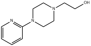 4-(2-Pyridinyl)-1-piperazineethanol Struktur