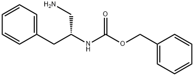 [(1R)-1-(AMINOMETHYL)-2-PHENYLETHYL]-CARBAMIC ACID PHENYLMETHYL ESTER Struktur