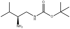 Carbamic acid, [(2S)-2-amino-3-methylbutyl]-, 1,1-dimethylethyl ester (9CI) Struktur