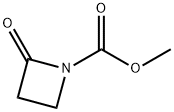 1-Azetidinecarboxylicacid,2-oxo-,methylester(9CI) Struktur