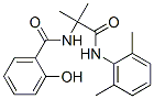 Benzamide, N-[2-[(2,6-dimethylphenyl)amino]-1,1-dimethyl-2-oxoethyl]-2-hydroxy- (9CI) Struktur