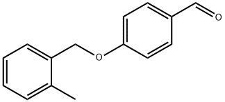 4-[(2-METHYLBENZYL)OXY]BENZENECARBALDEHYDE Struktur