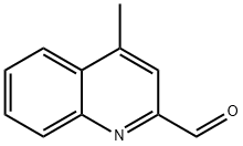 4-METHYQUINOLINE-2-CARBOXALDEHYDE Struktur