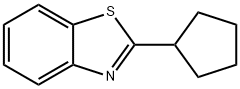 Benzothiazole, 2-cyclopentyl- (9CI) Struktur