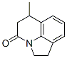 1,2,5,6-Tetrahydro-6-methyl-4H-pyrrolo[3,2,1-ij]quinolin-4-one Struktur