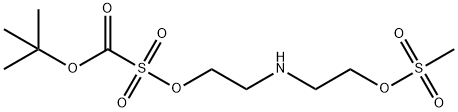 N-Boc-N,N-Bis{2-[(methanesulfonyl)oxy]ethyl}amine