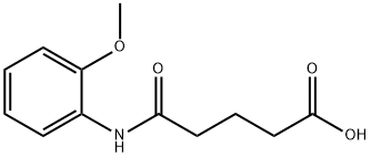 4-(2-METHOXY-PHENYLCARBAMOYL)-BUTYRIC ACID Struktur