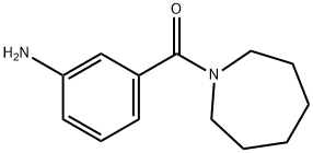 (3-AMINOPHENYL)(1-AZEPANYL)METHANONE Struktur