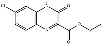 ETHYL 6-CHLORO-3-OXO-3,4-DIHYDROQUINOXALINE-2-CARBOXYLATE Structure