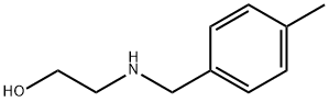 2-((4-METHYLBENZYL)AMINO)ETHANOL Struktur