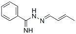 Benzenecarboximidic acid, 2-butenylidenehydrazide (9CI) Struktur